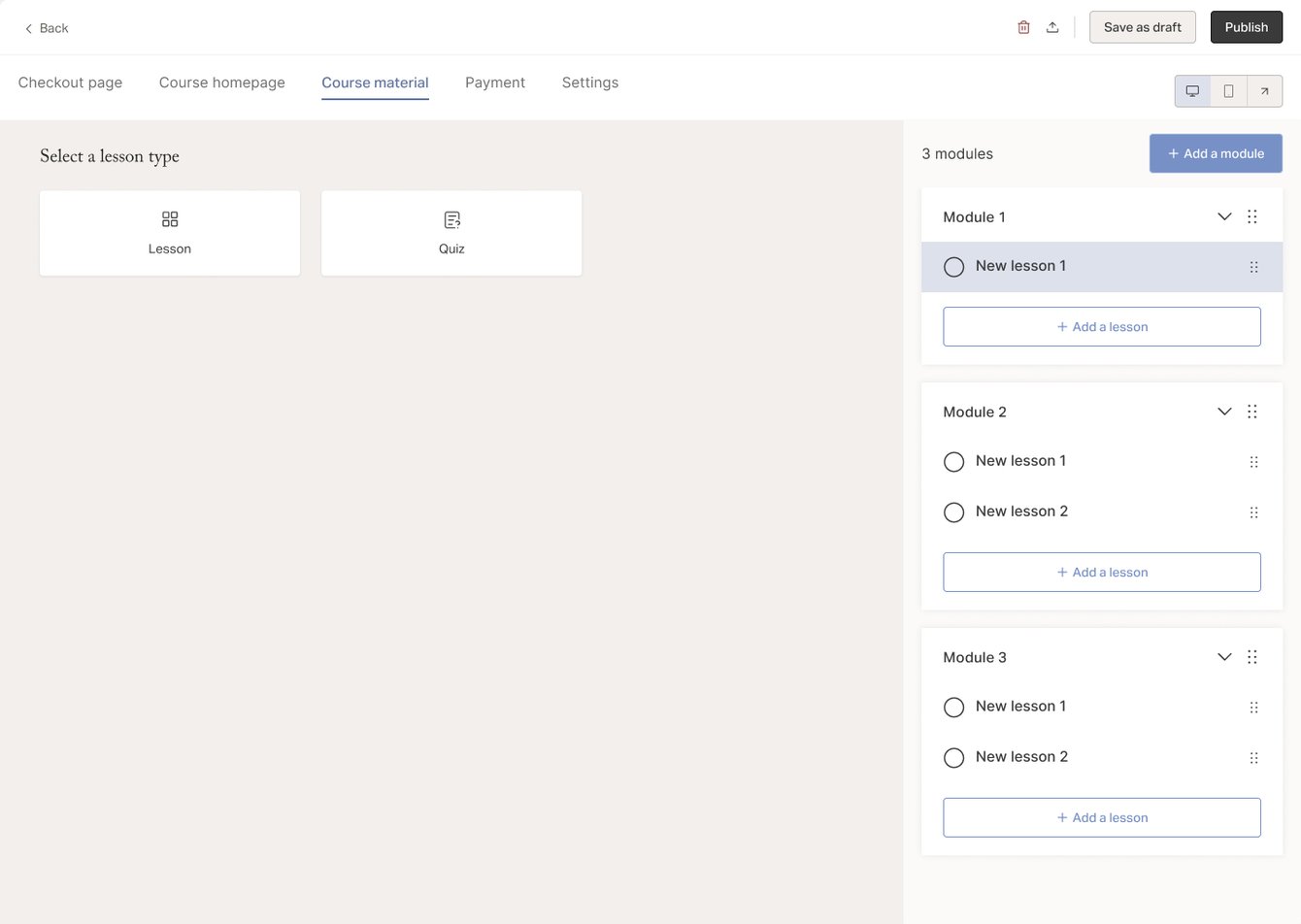 How to Create and Publish Your Online Course on Planoly Creator Store