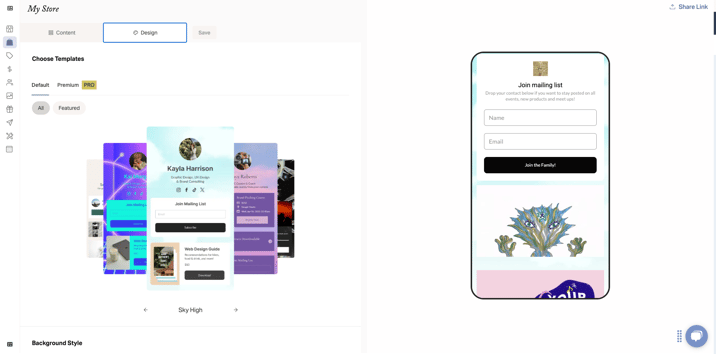 How to Edit Your Store Design in Creator Store