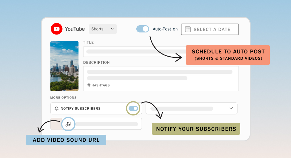 How to AutoPost to YouTube on PLANOLY